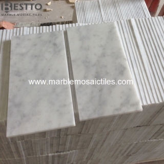 Top Quality Carrara White Tiles 6''x12''