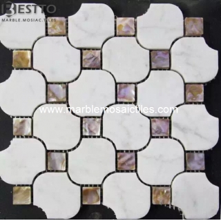 Marble and shell Mosaic Suppliers
