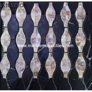 Arabesque shell mosaic Manufacturers