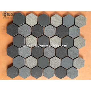 Basalt Hexagon Mosaic Suppliers