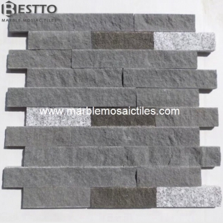 Natural Split Basalt and Granite Mosaic Suppliers