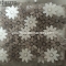 White wood Flower Mosaics