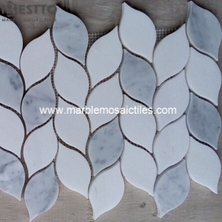 Carrara and Thassos Mosaic Tiles Suppliers