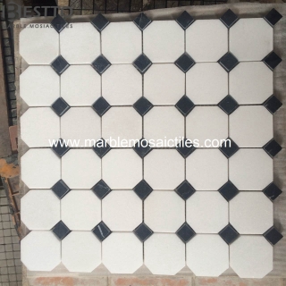 Thassos White Octangle Mosaic Suppliers
