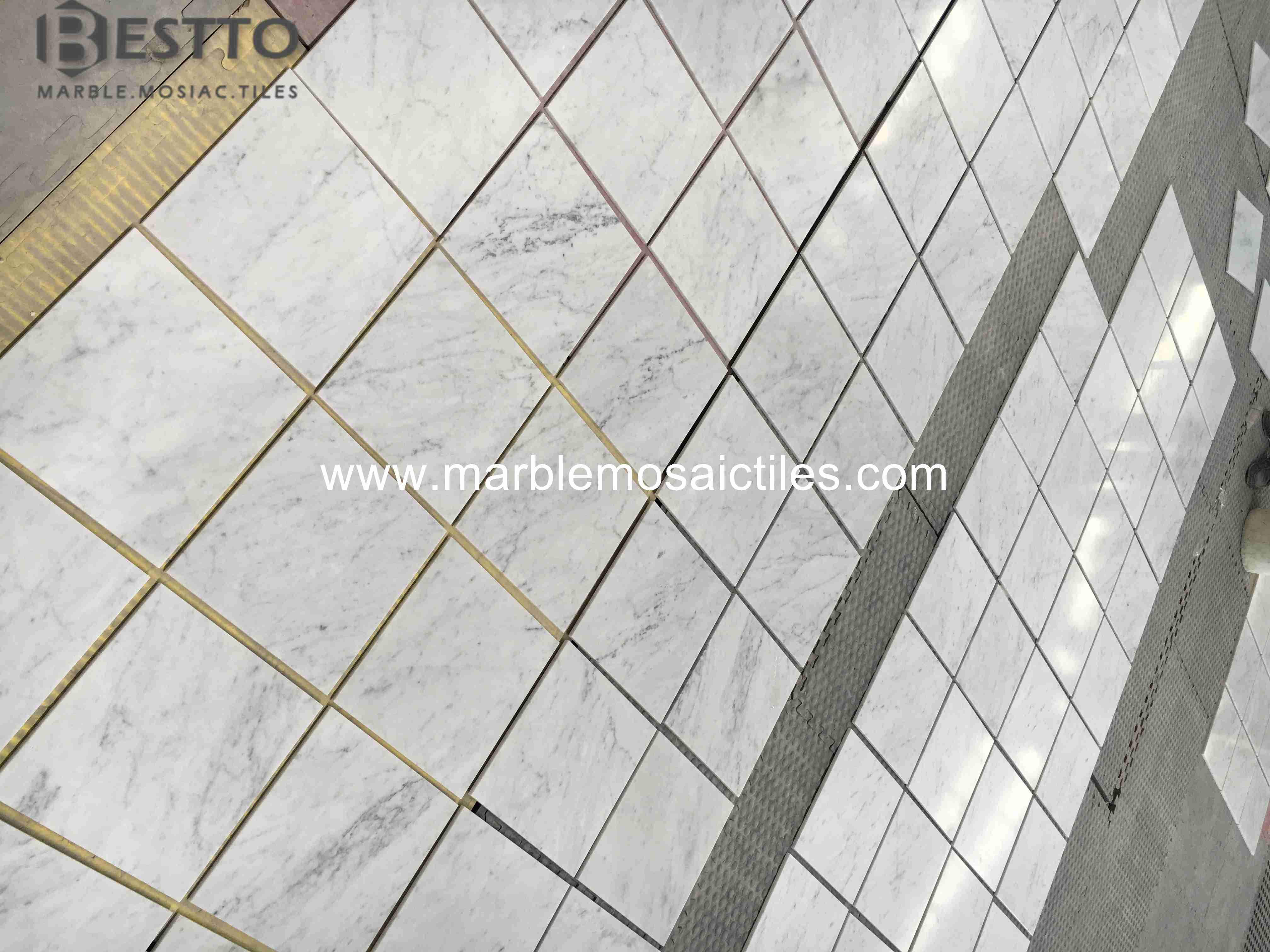 Carrara White Tiles