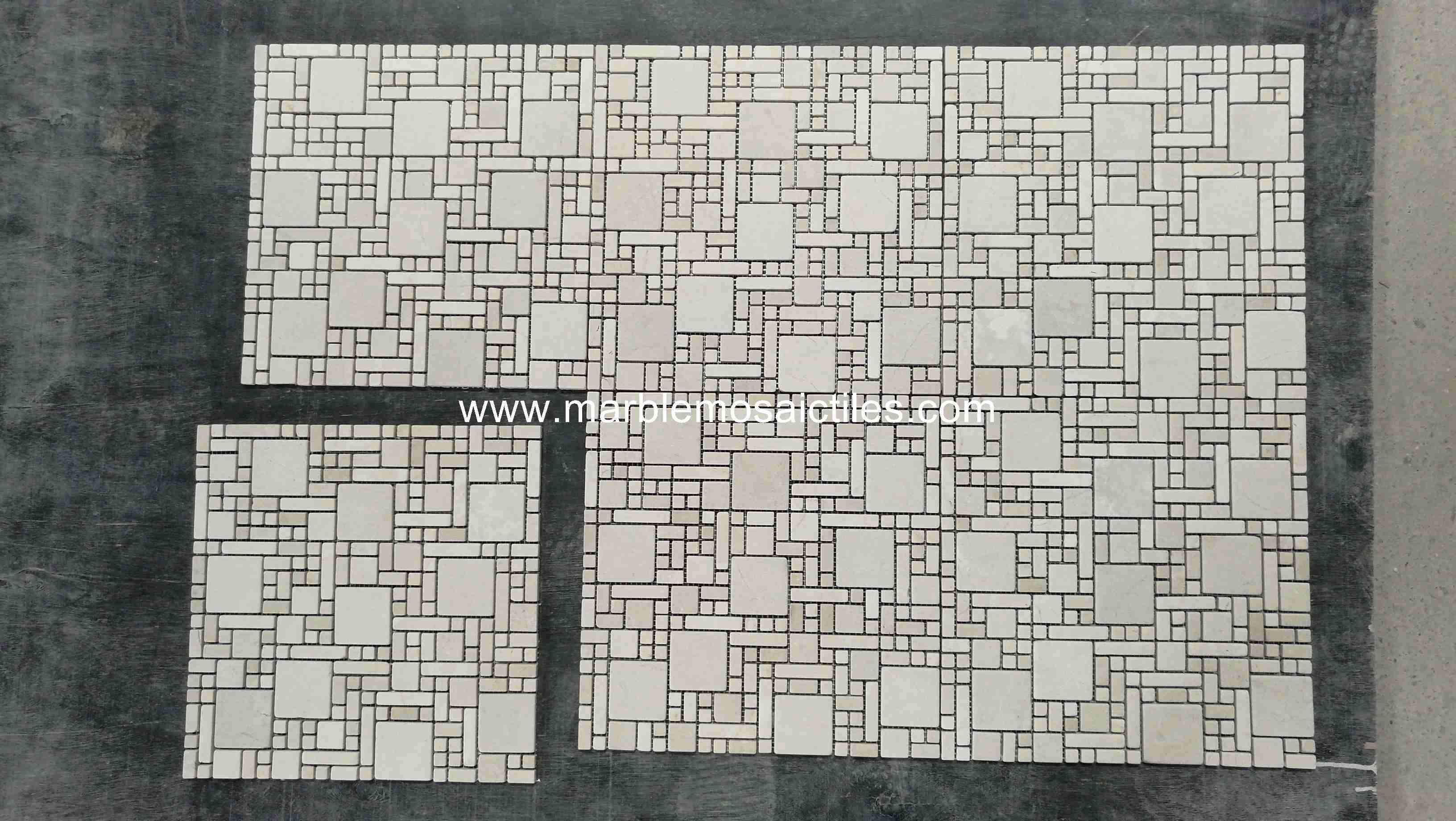 Crema marfil mosaic tile