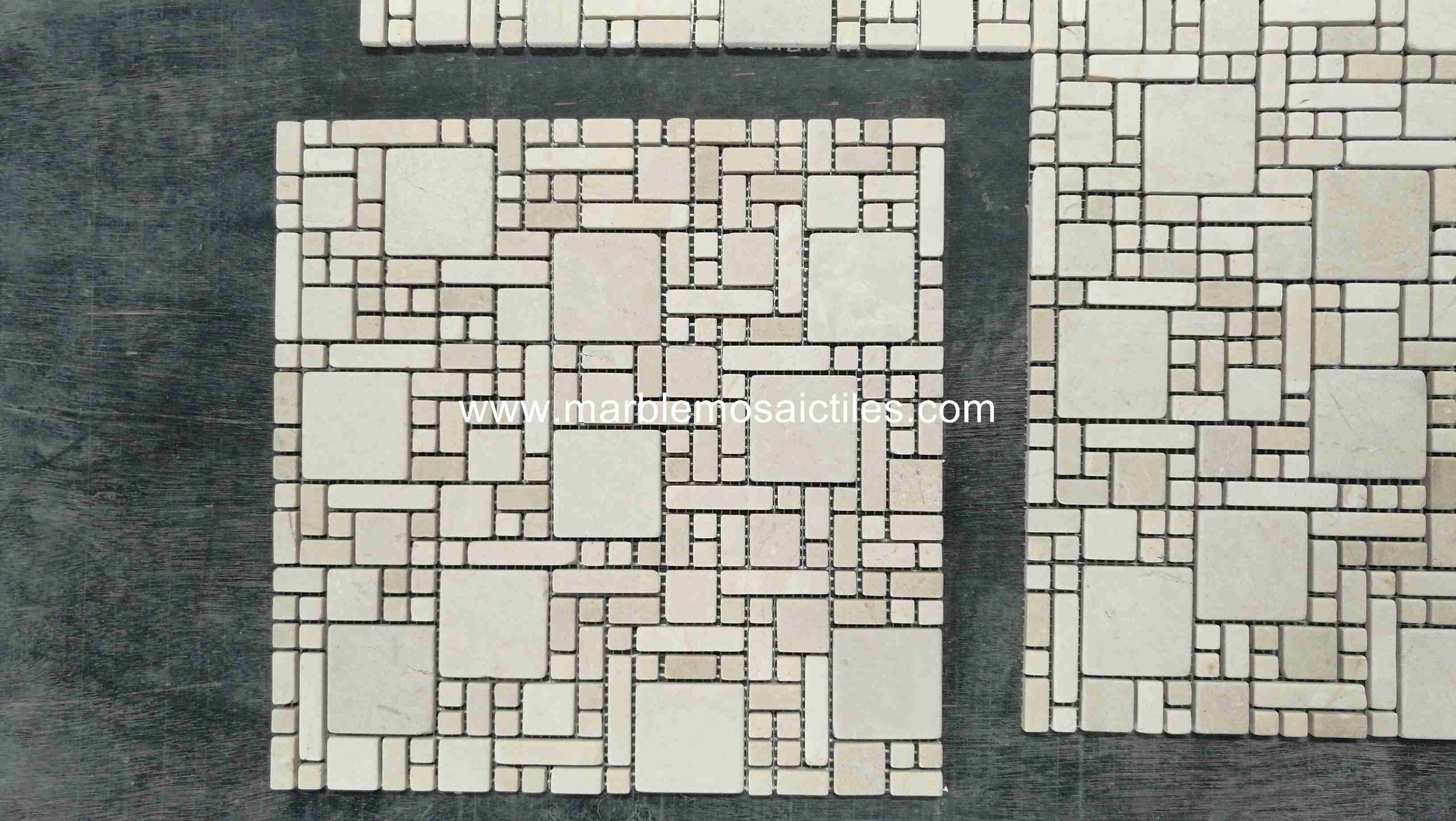 Crema marfil mosaic tile