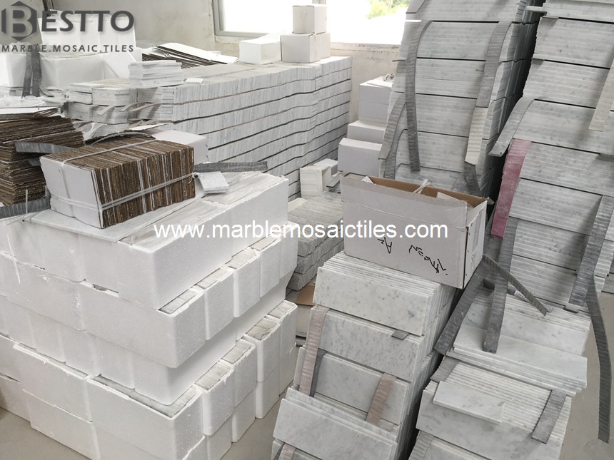 White Carrara Tiles