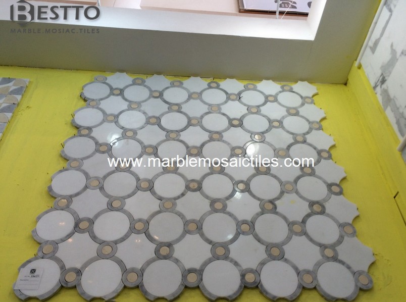 Marble Waterjet Mosaic Tile