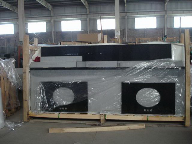 Black Galaxy Granite Countertop