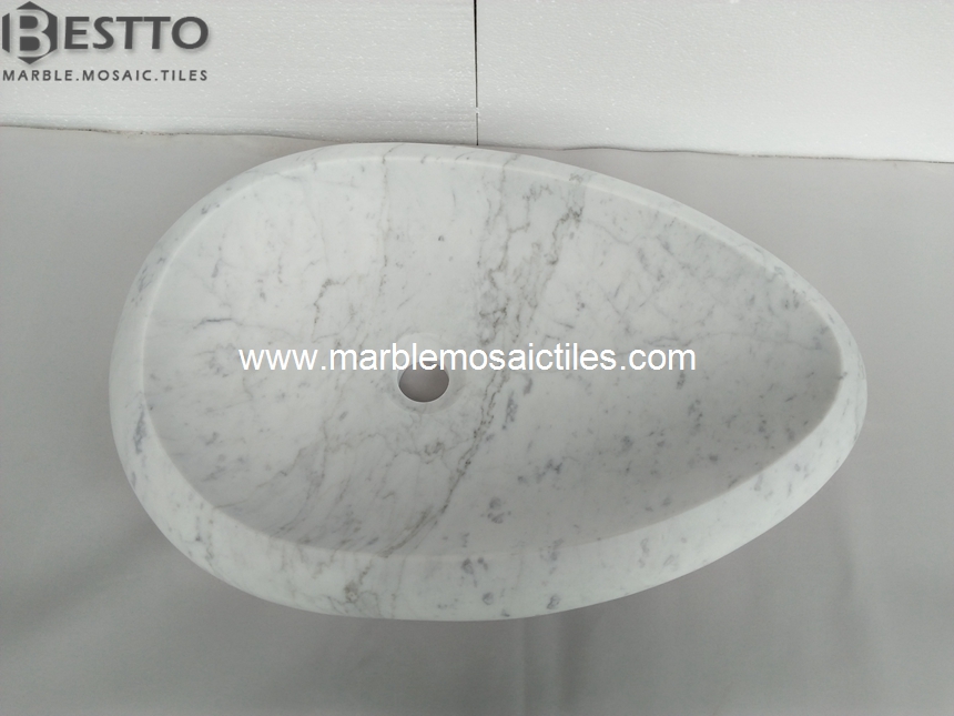 White Carrara Basin