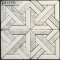 Intersect Carrara White Mosaic