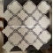 Carrara White Waterjet Mosaics