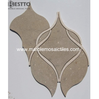 Hot Sale Brown Lantern waterjet mosaic