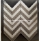 Thassos and Cindy Grey Chevron Mosaic