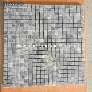 Bardiglio Nuvolato Square Mosaic 1/2''x1/2'' Online