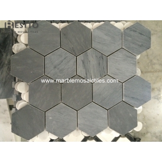 Italy Bardiglio Hexagonal Mosaic Online