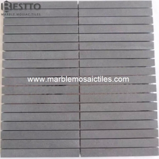 Grey Basalt Mosaic Strips Suppliers