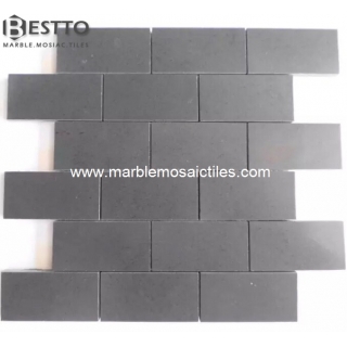 Grey Basalt Subway Mosaic Online