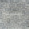 Pacific Grey Marble Basketweave mosaic