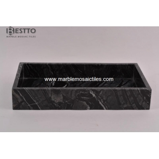 Tree Black marble Towel Box Suppliers