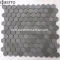 Grey Basalt Hexagonal Mosaic 1''