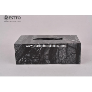 Tree Black Wood marble Tissue Box Suppliers