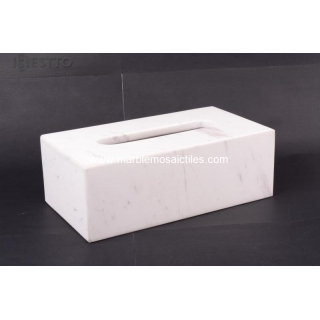 Volakas marble Tissue Box Suppliers