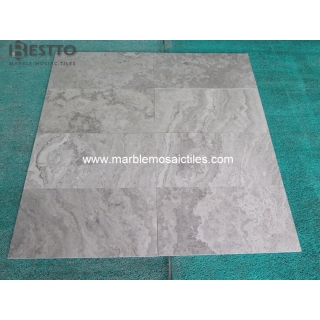 Top Quality Grey Wood Cross Cut Tiles