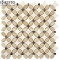Thassos White Flower Mosaic Tile