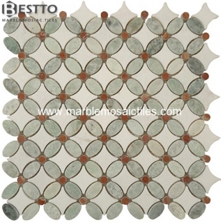 Marble Flower Mosaic Tile Manufacturers