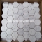 Carrara Hexagon Mosaic 2''