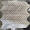 Carrara Fishbone Mosaic Tile