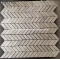 Carrara Fishbone Mosaic Tile