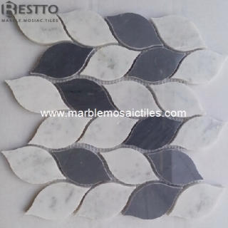 Top Quality Carrara and Bardiglio Mosaic Tiles