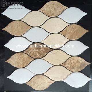 Crema Marfil Mosaic Tiles