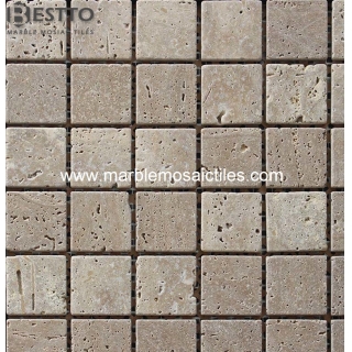 Travertine square Mosaic