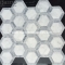 Carrara Hexagonal Mosaic without grount