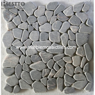 Grey Marble Crazy Mix Mosaic Tile Manufacturers