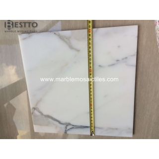 Italy Calacatta Honed Tiles