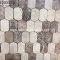 Dark and Light Emperador Mosaic Tiles