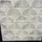 White Carrara Mosaic Tile polished and sawn