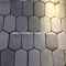 White Carrara mixed Porcelain Mosaic Tiles