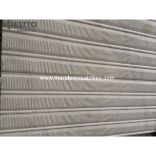 White Carrara Tiles 24''x12''