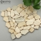 Crema Marfil Crazy mix tumbled mosaic tile