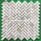Calacatta Gold Herringbone Mosaic tile