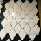 Bianco Dolomiti Octagon Mosaic Tiles