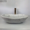 white carrara marble bathroom basins