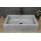 White Carrara Rectangle Sinks