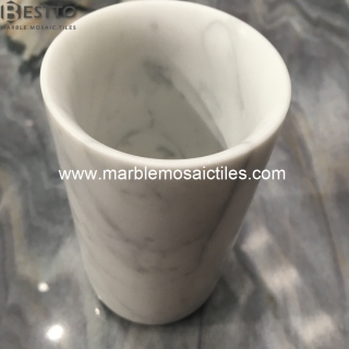 White Carrara Cups Suppliers